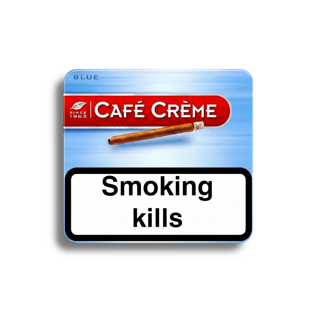 Henri Winterman Café Crème Blue - Tin Of 20 Cigarillos