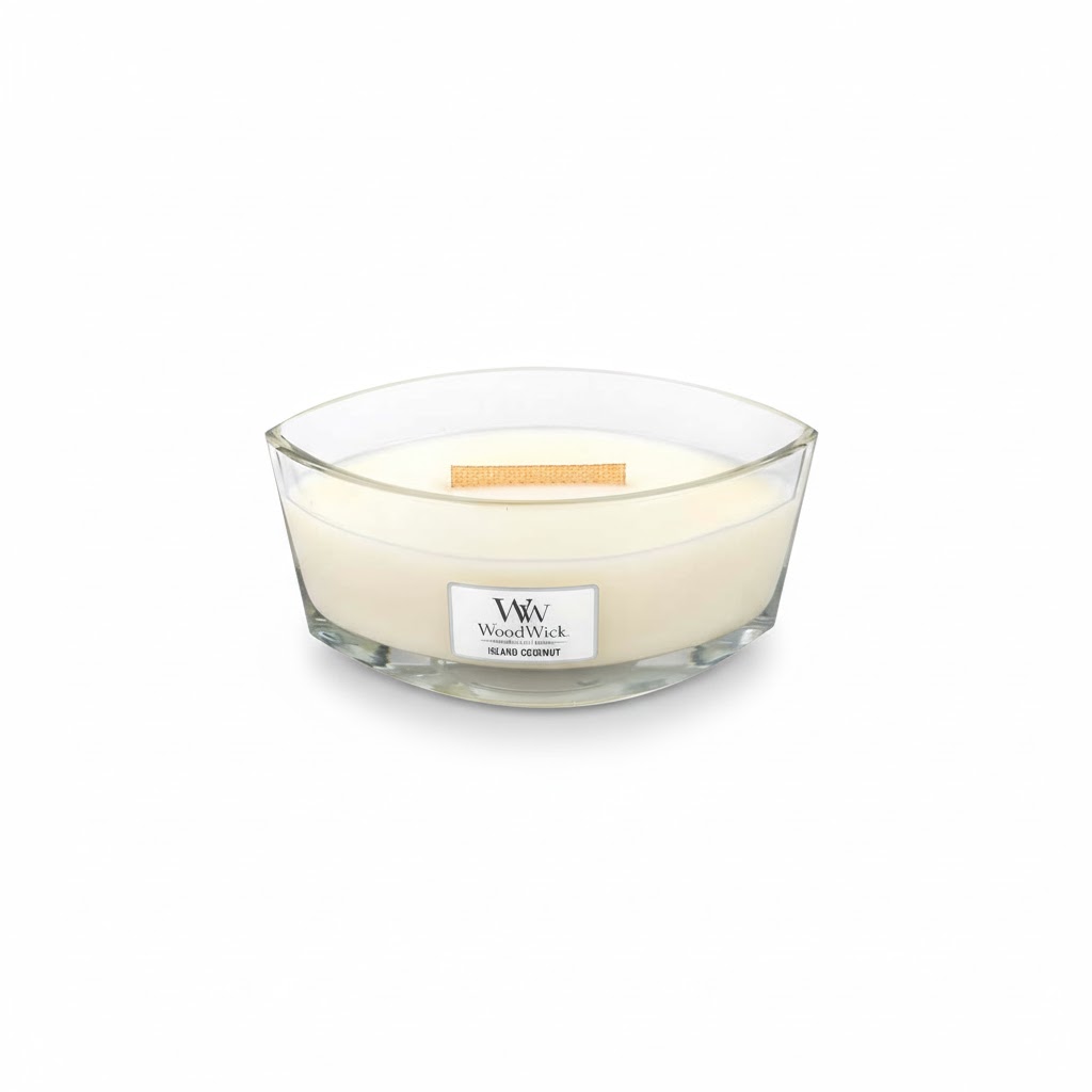 Candle - Woodwick Island Coconut - Ellipse