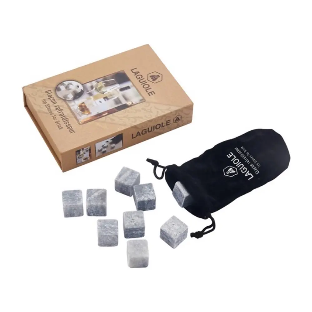 Whisky Stones - Laguiole Whisky Ice Stones - 9 Pieces