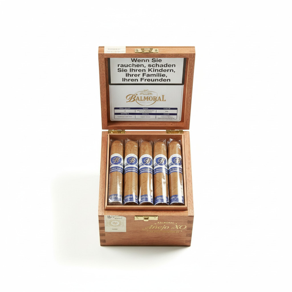 Balmoral Anejo Xo Connecticut Petit Robusto Ft - Box Of 20 Cigars