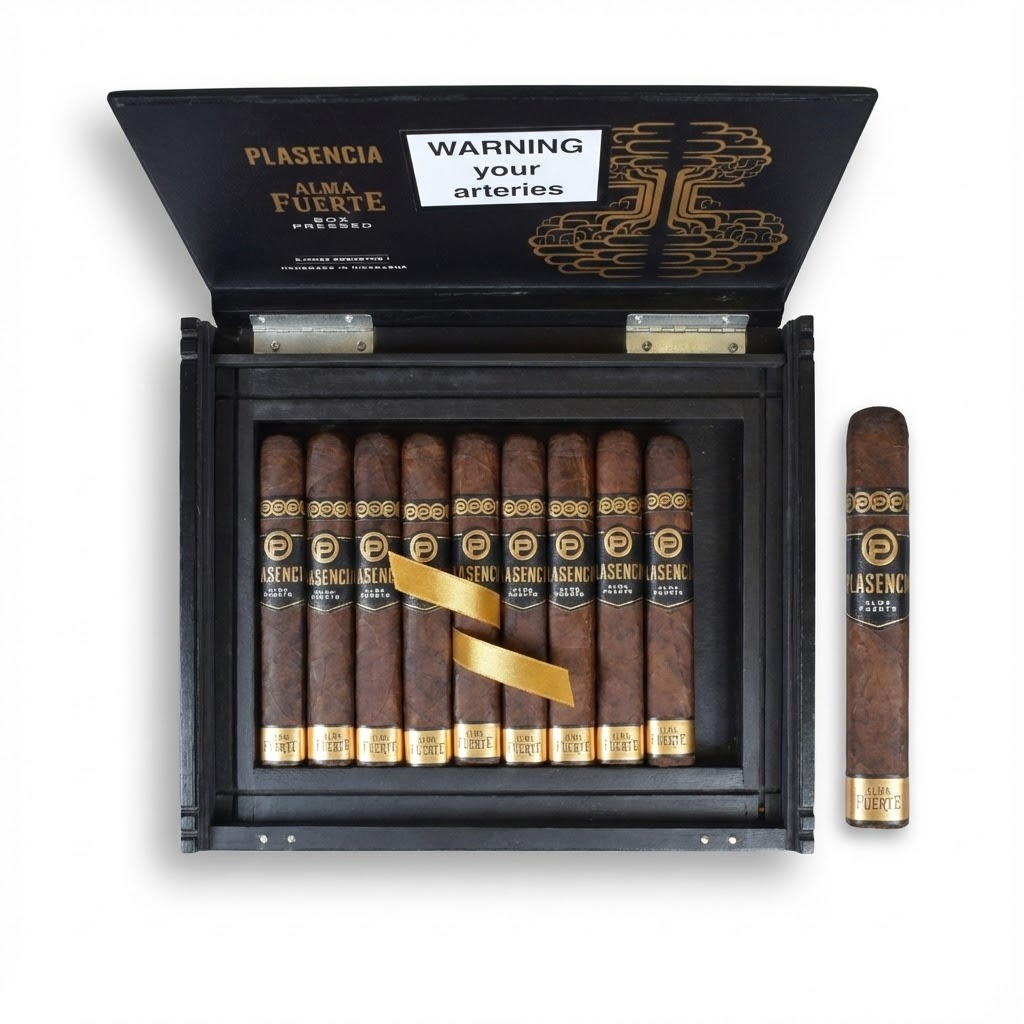 Plasencia Alma Fuerte Robusto - Box Of 10 Cigars