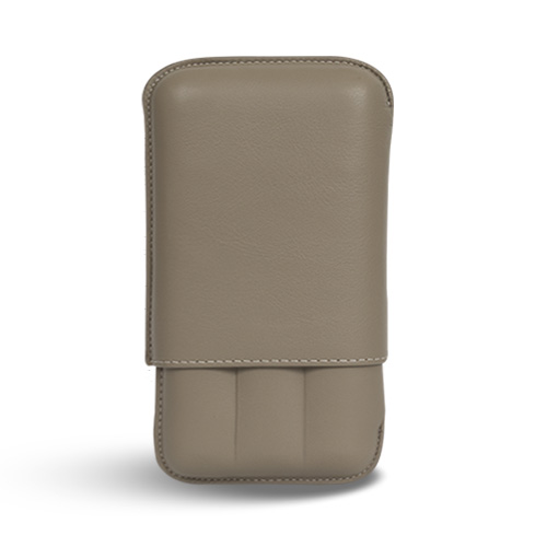Cigar Case - Recife Chesterfield Culture Cosy Cashmere - 3 Cigars