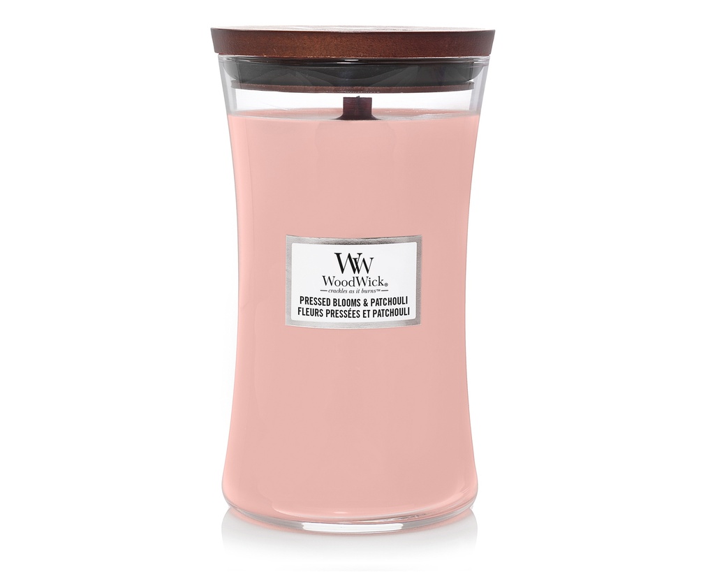 Candle - Woodwick Pressed Blooms & Patchouli - Large