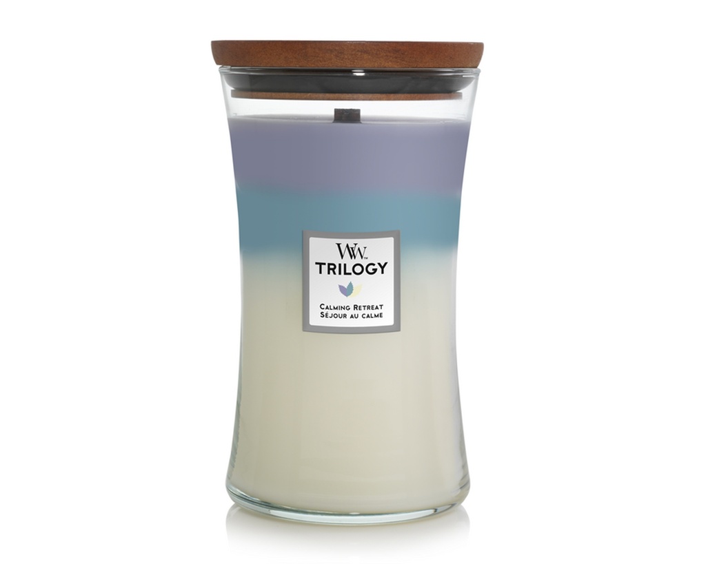 Candle - Woodwick Trilogy Calming Retreat - Large