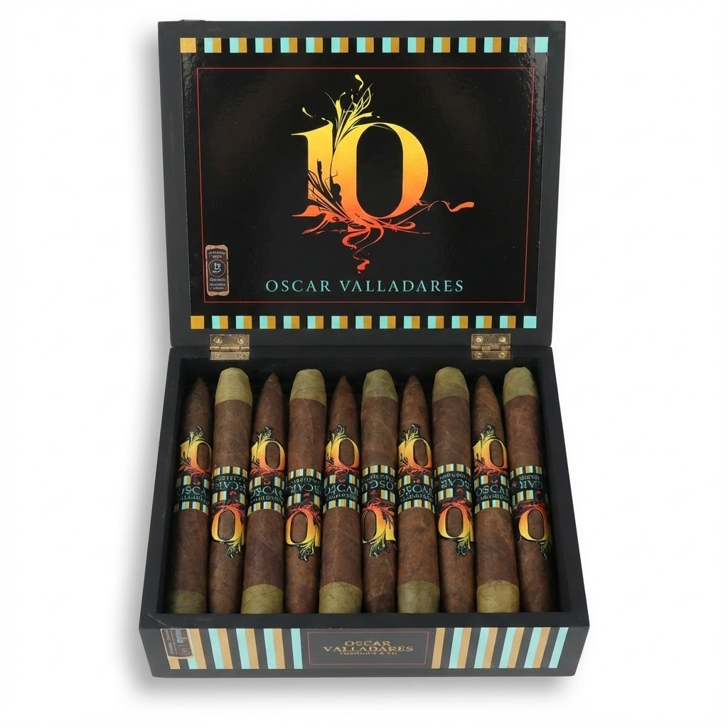 Oscar Valladares 10Th Anniversary Salomon Maduro - Box Of 10 Cigars