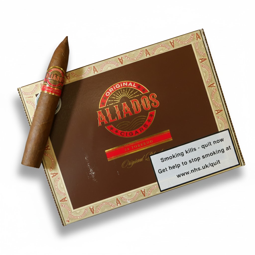 Aliados Original Blend Torpedo - Box Of 20 Cigars