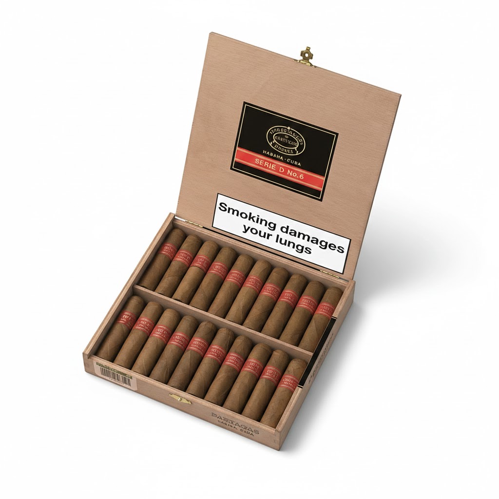 Partagas Serie D No. 6 Aged 2018 - Box Of 20 Cigars