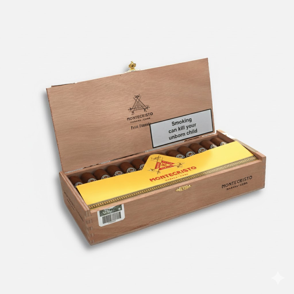 Montecristo Petit Edmundo Aged 2017 - Box Of 25 Cigars