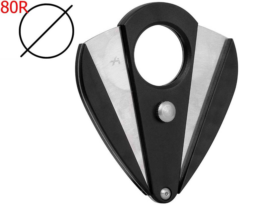 Cigar Cutter - Xikar Xi180 R80 Black