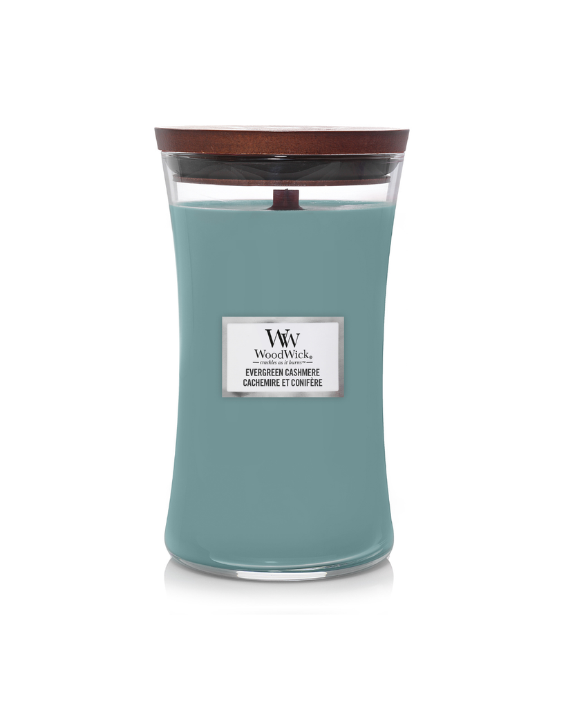 Candle - Woodwick Evergreen Cashmere - Large