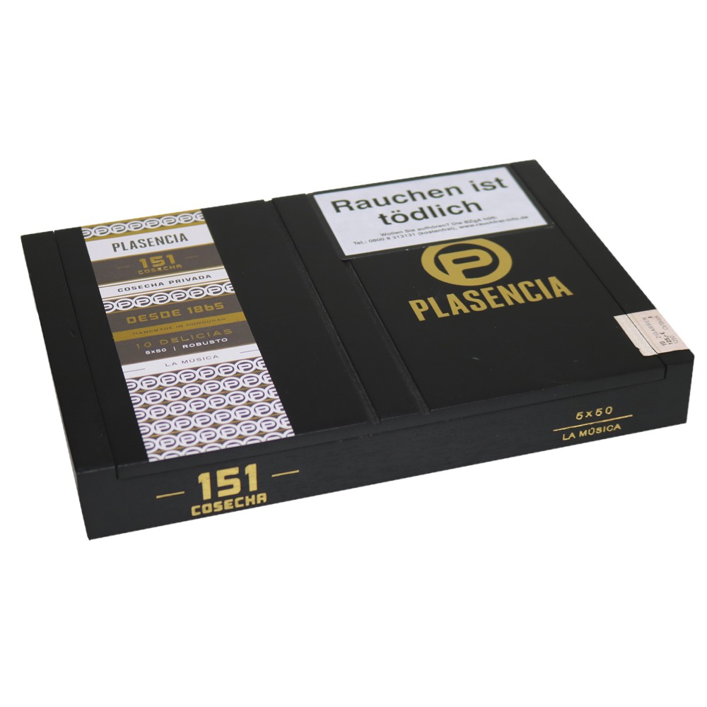 Plasencia Cosecha 151 La Musica Robusto - Box Of 10 Cigars