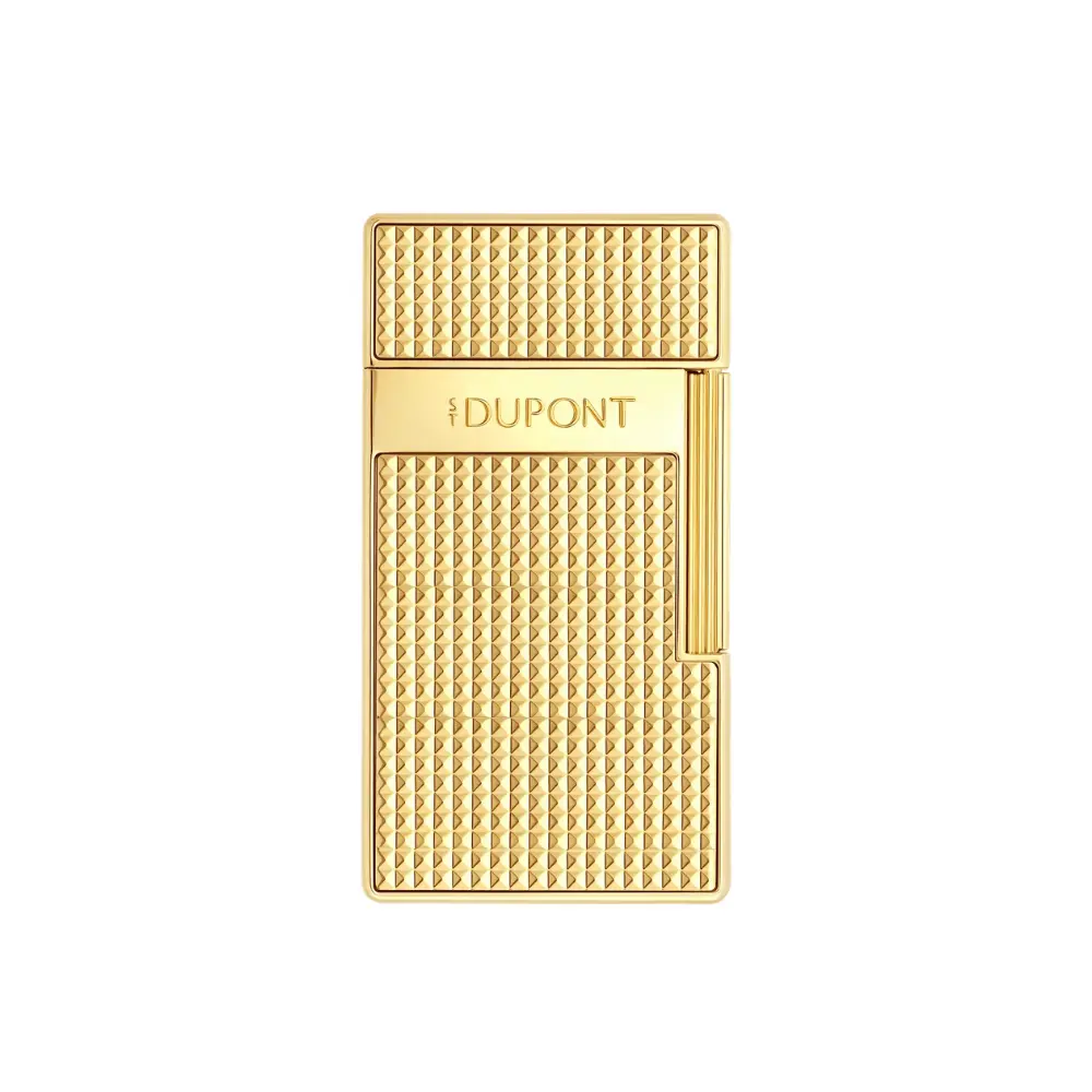 Lighter - S.T. Dupont Biggy Diamond Head Gold