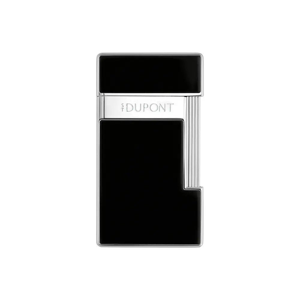 Lighter - S.T. Dupont Slimmy Black Lacquer/Chrome