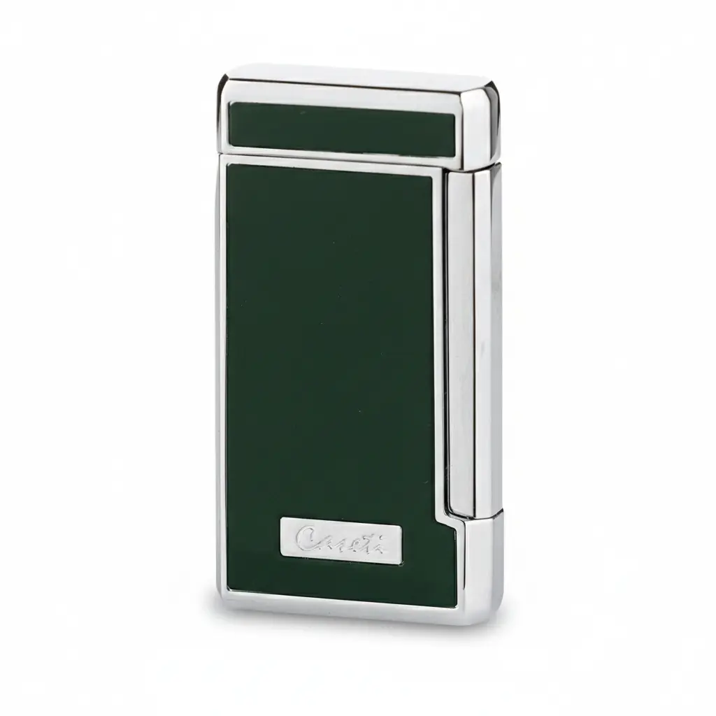 Lighter - Caseti Paris Double Jet Green