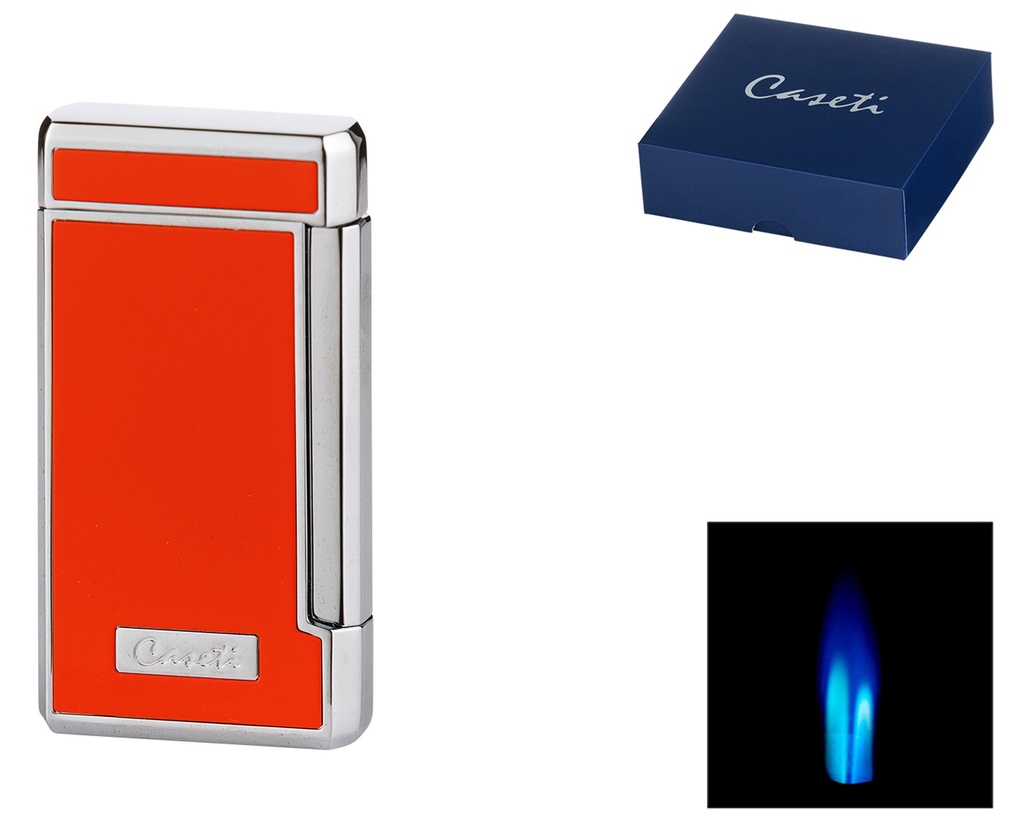 Lighter - Caseti Paris Double Jet Orange