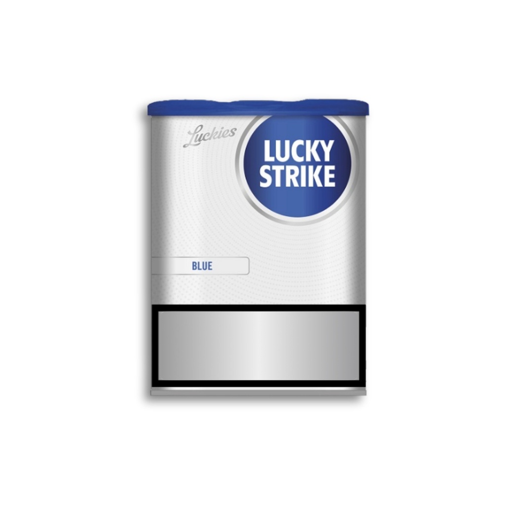 Rolling Tobacco - Lucky Strike Blue - Tube Of 100g