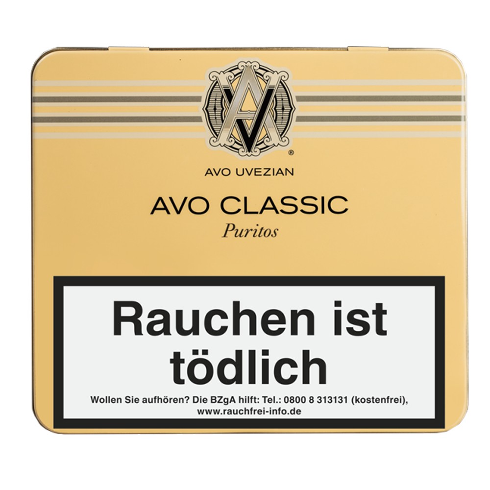 Avo Classic Puritos - Pack Of 10 Cigarillos