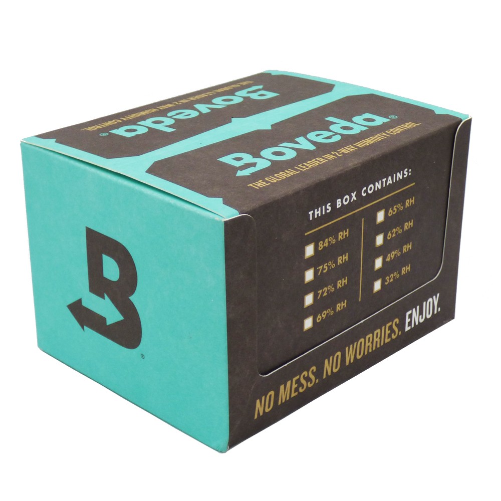 Boveda Humidifier 75% Rh - 60G Pack - Box Of 12
