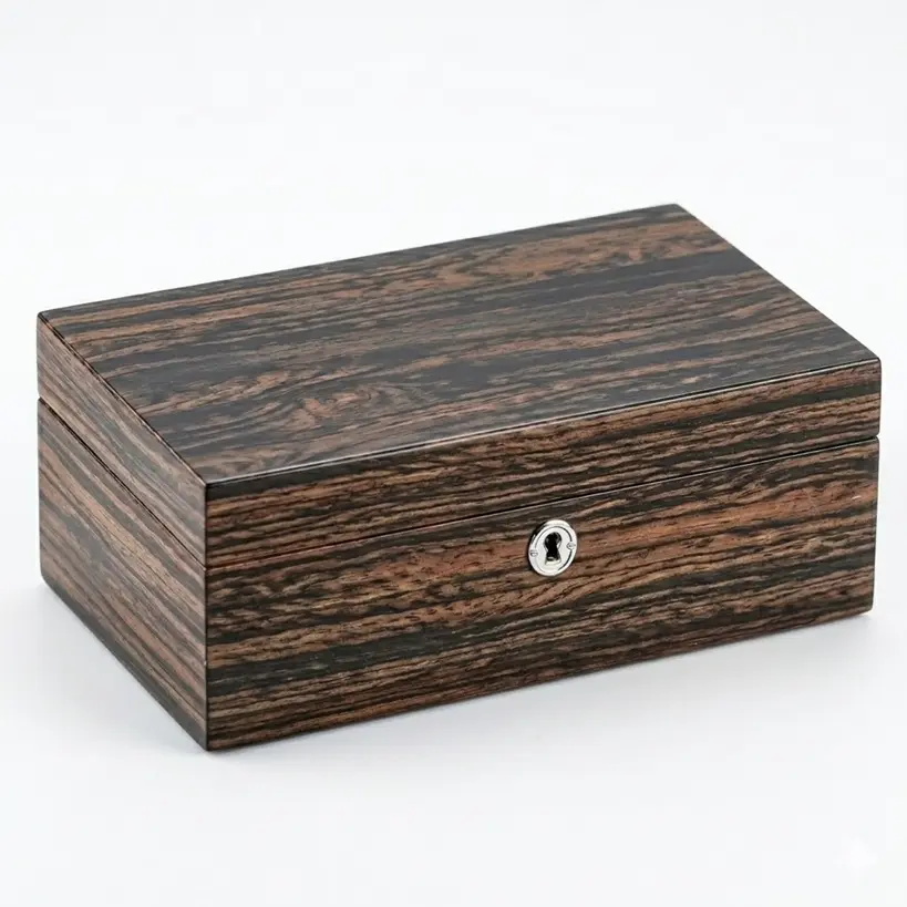 Humidor - Piano Lacquer Brown