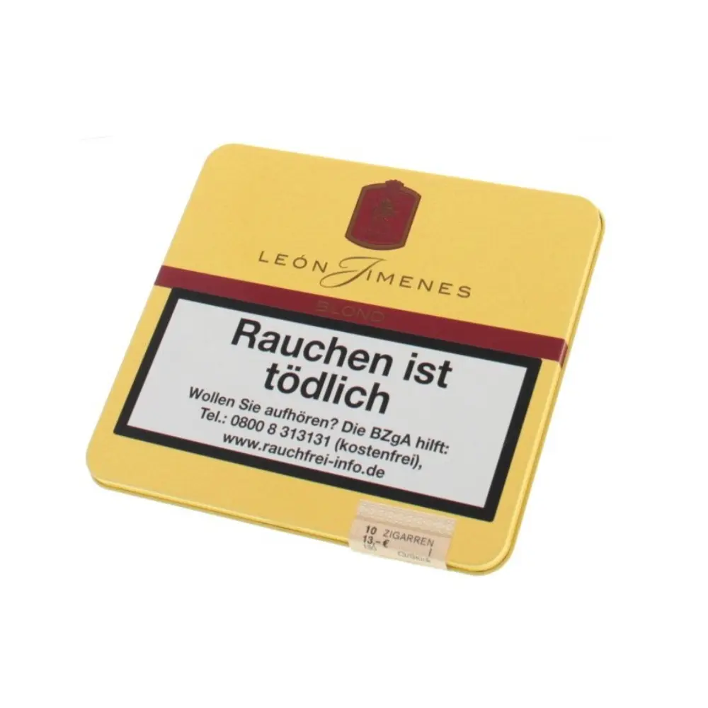 Leon Jimenes Petites Blond - Pack Of 10 Cigarillos
