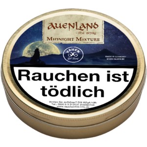 Pipe Tobacco - Vauen Auenland Midnight Mixture - Tin Of 50G