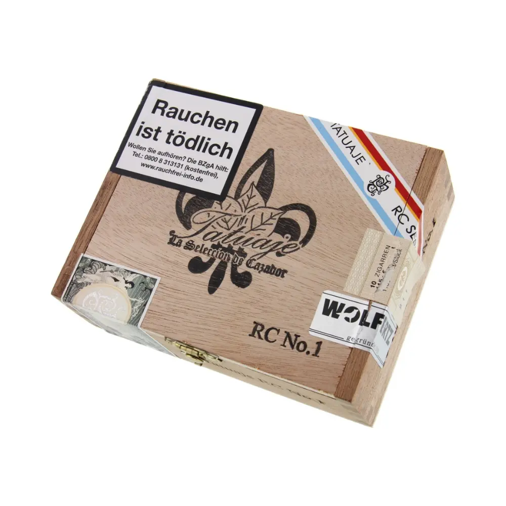 Tatuaje Rc Series No. 1 Short Robusto - Box Of 10 Cigars