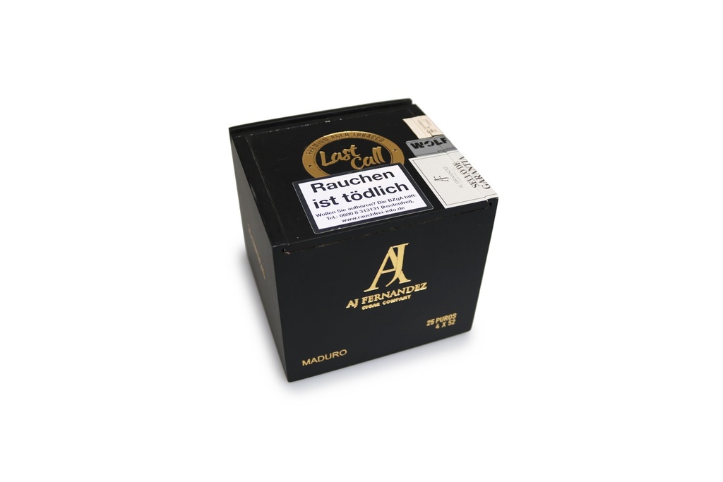AJ Fernandez Last Call Maduro Geniales - Box Of 25 Cigars