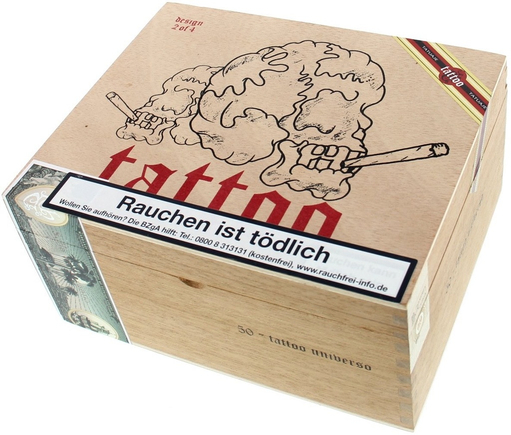 Tatuaje Tattoo Universo Toro - Box Of 10 Cigars