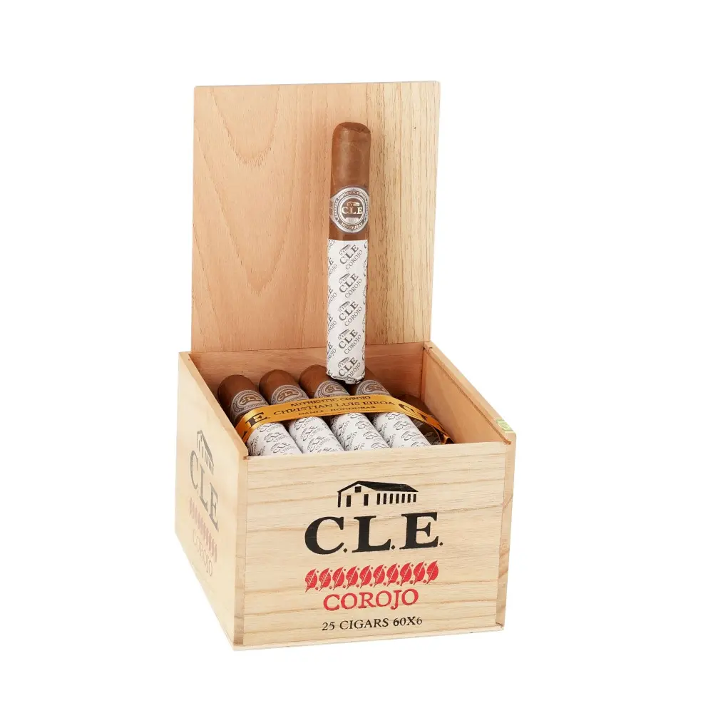 C.L.E. Corojo 60x6 - Box of 25 Cigars