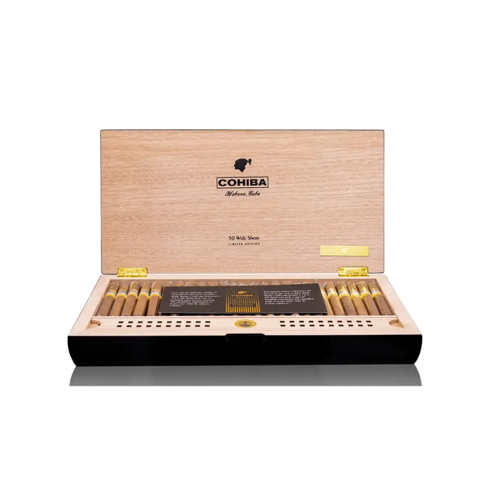 Cohiba Wide Short Limited Edition- Box Of 50 Cigarillos