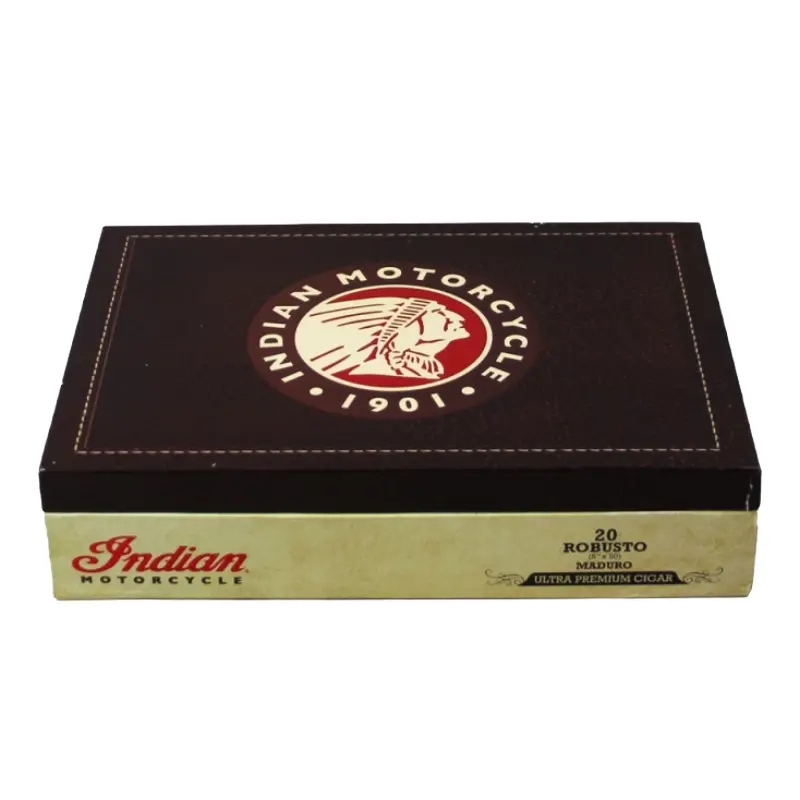 Indian Motorcycle Robusto Maduro - Box of 20 Cigars
