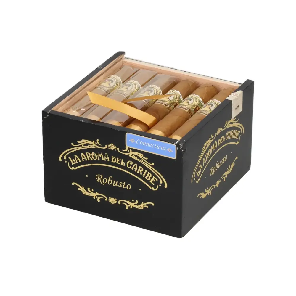 La Aroma Del Caribe Connecticut Robusto Grande - Box of 24 Cigars