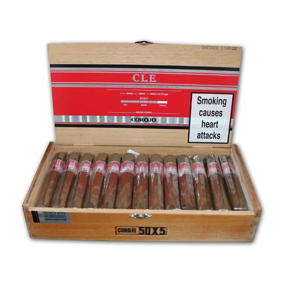 C.L.E Corojo Robusto - Box of 25 Cigars 