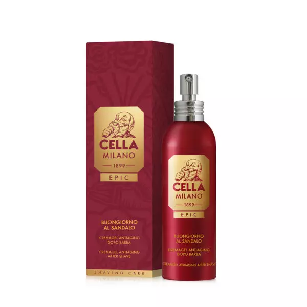 Creamgel Antiaging After Shave - Cella Milano Buongiorno al Sandalo - 100 ml / 3.5 fl.oz        