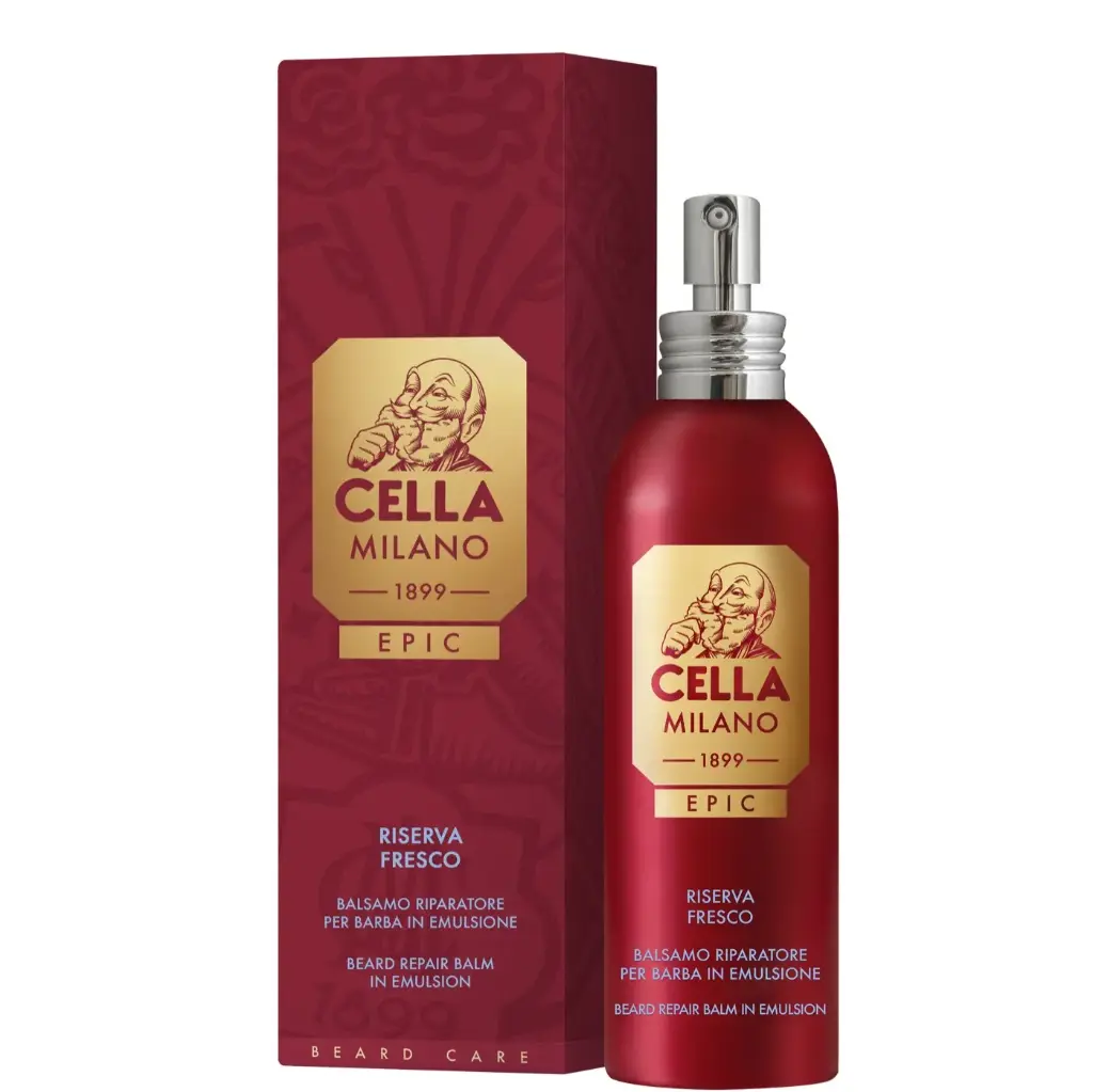 Beard Repair Balm In Emulsion - Cella Milano Riserva Fresco - 100 ml / 3.5 fl.oz               