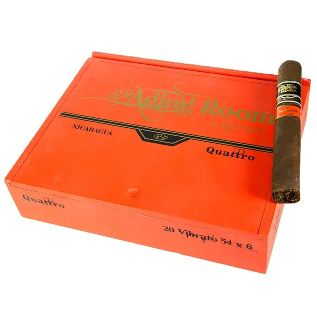 Aging Room by AJ Fernandez Quattro Vibrato Toro - Box Of 20 Cigars 