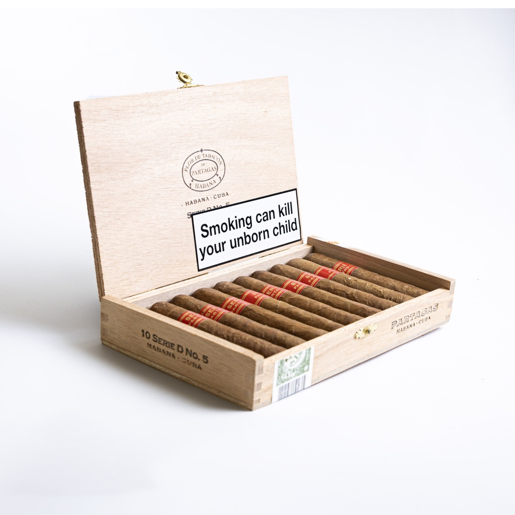 Partagas Serie D No. 5 - Box of 10 Cigars