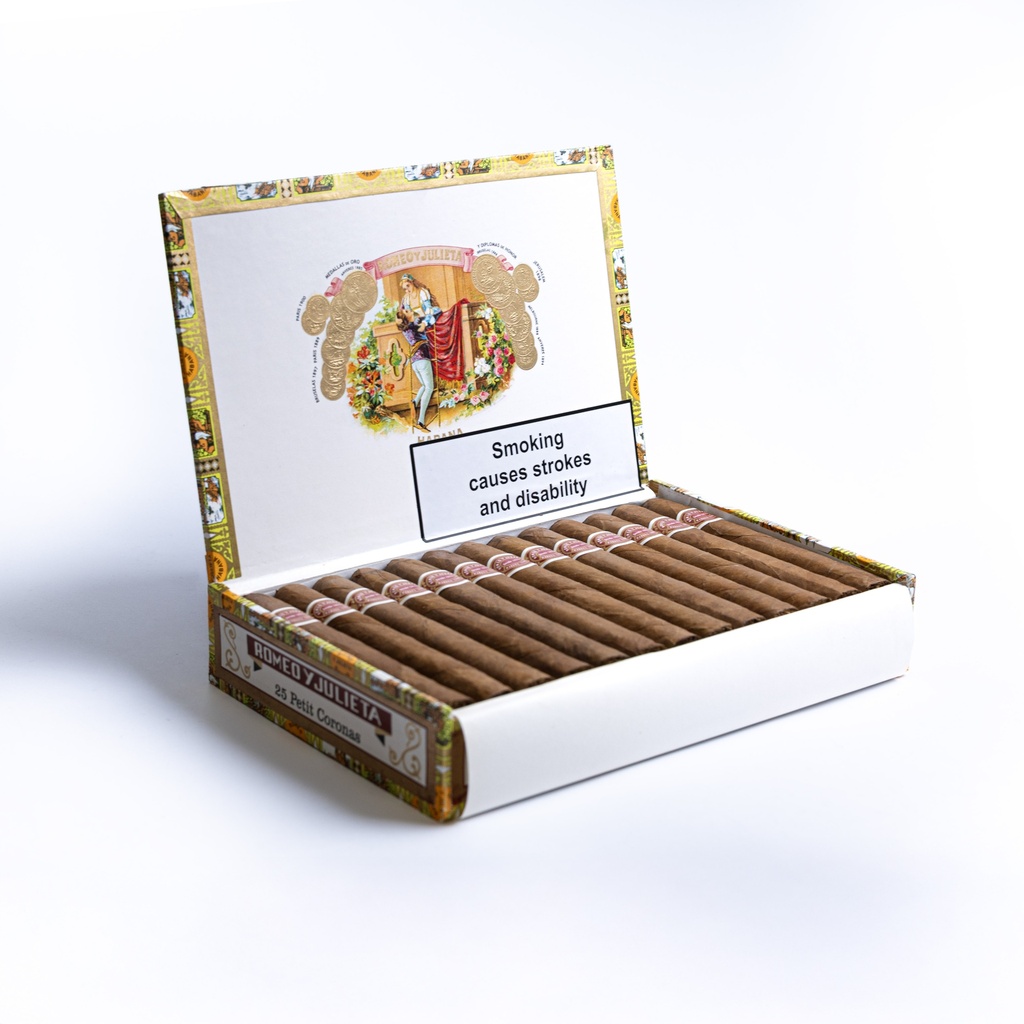 Romeo Y Julieta Petit Coronas - Box Of 25 Cigars