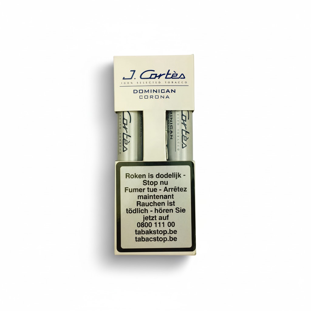 J. Cortes Dominican Corona A.T. - Pack Of 2 Cigars