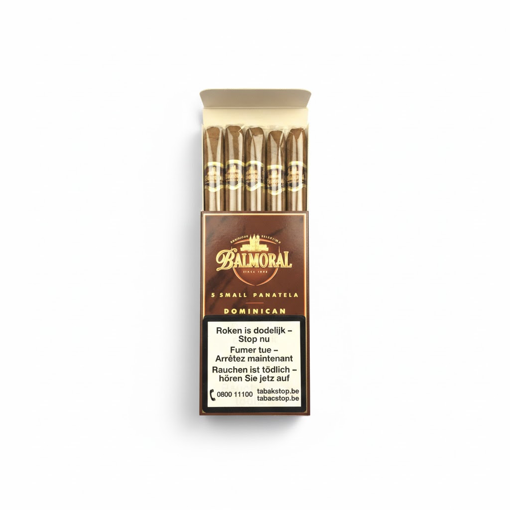 Balmoral Dominican Selection Small Panatela Tubos - Pack Of 5 Cigars