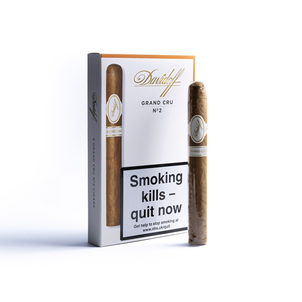 Davidoff Grand Cru No. 2 - Pack Of 5 Cigars