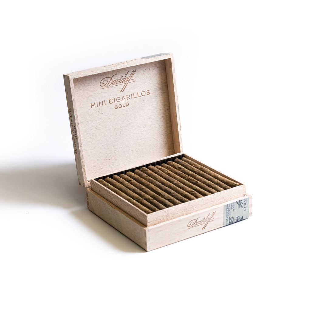 Davidoff Mini Gold - Pack Of 50 Cigarillos