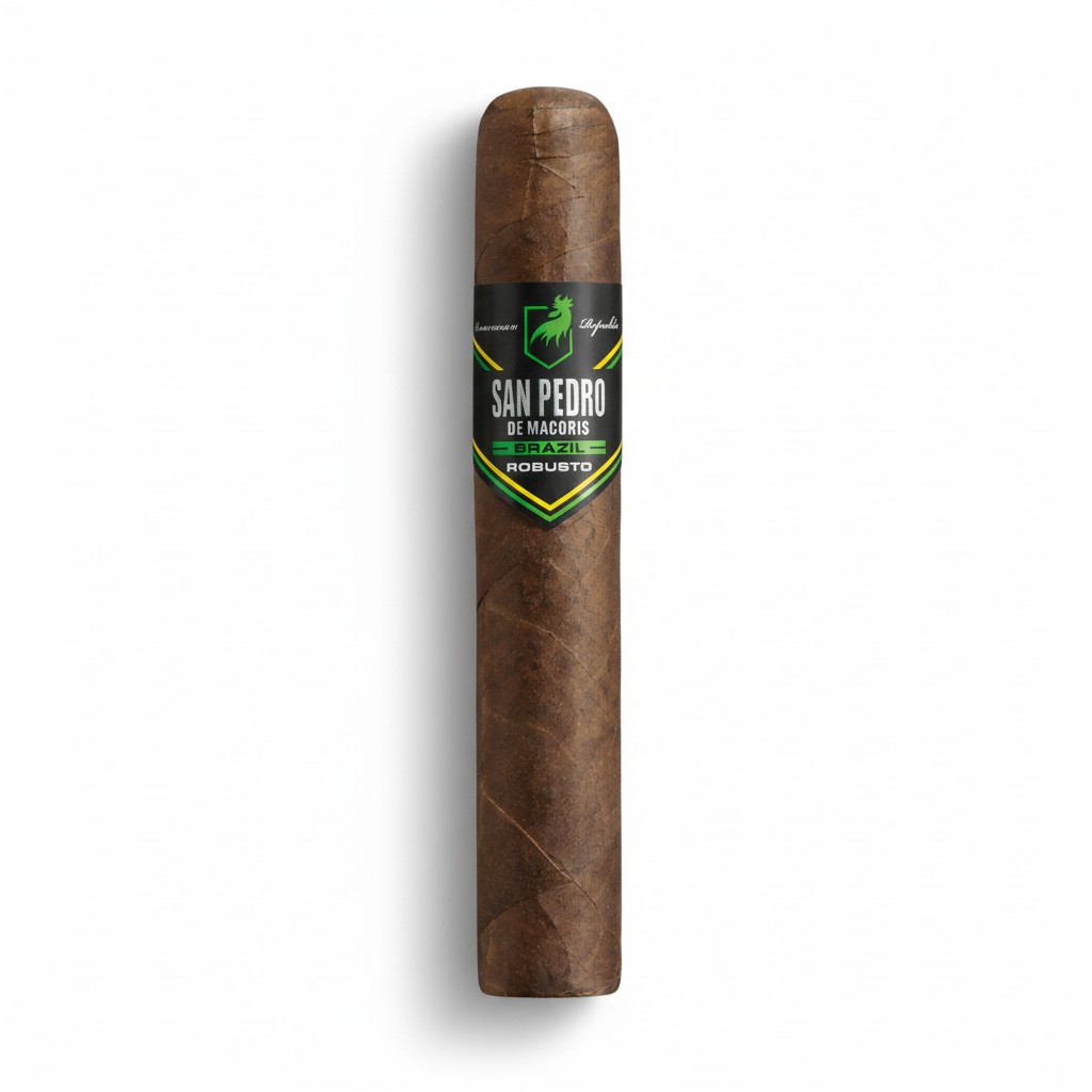 San Pedro De Macoris Brazil Robusto - Single Cigar