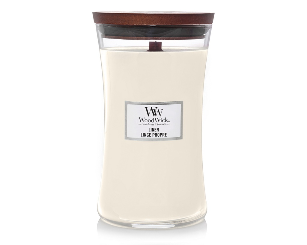 Candle - Woodwick Linen - Large