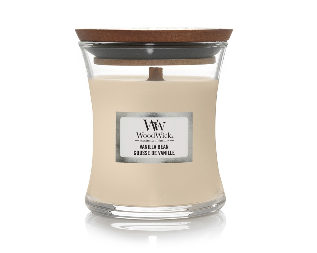 Candle - Woodwick Vanilla Bean - Mini