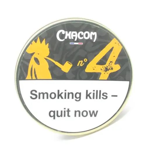 [12537] Pipe Tobacco - Chacom No. 4 - Tin Of 50g