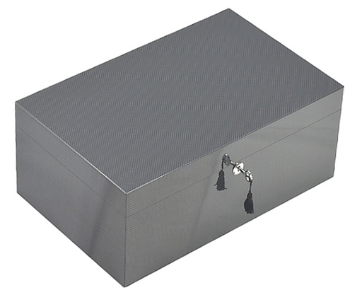 [13133] Humidor - Lubinski Carbon Fiber - 100 Cigars