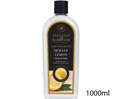 [13177] Lamp Fragrance - Ashleigh & Burwood Sicilian Lemon - 1000ml