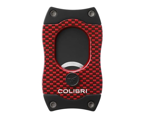 [17092] Cigar Cutter - Colibri S-Cut Carbon Red