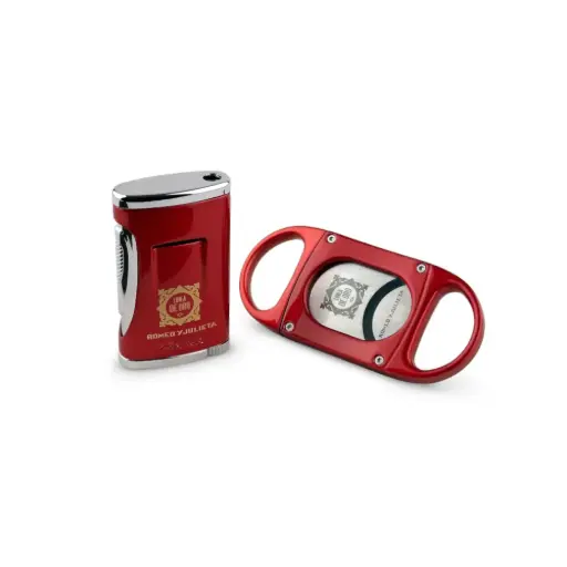 [49242] Lighter & Cutter Set - Xikar Romeo y Julieta Linea de Oro